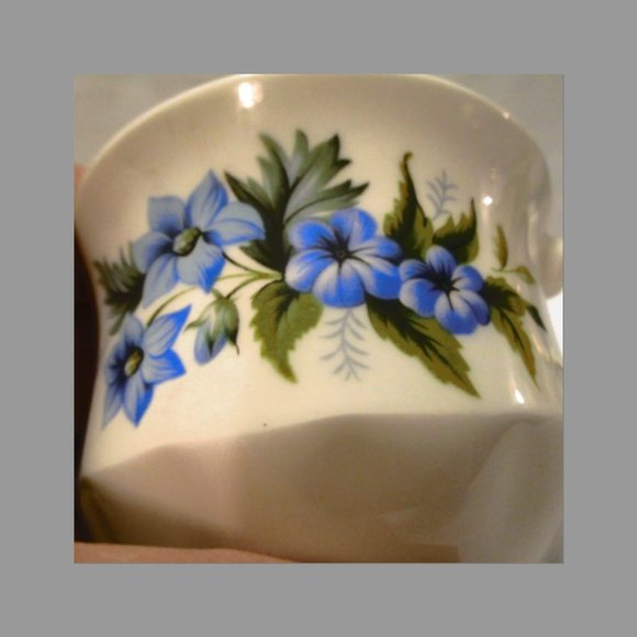 Queen Anne Tea Cup-Bone China-Daisy Patern-Made In England-Pattent # 8565 - Picture 4 of 10